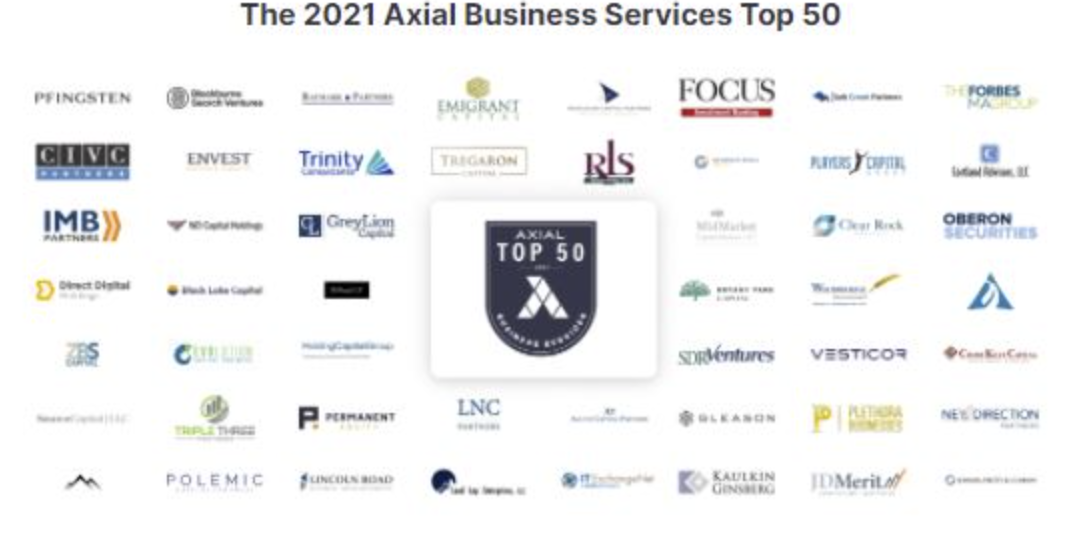 Axial recognize Black Lake Capital among top business service investors.