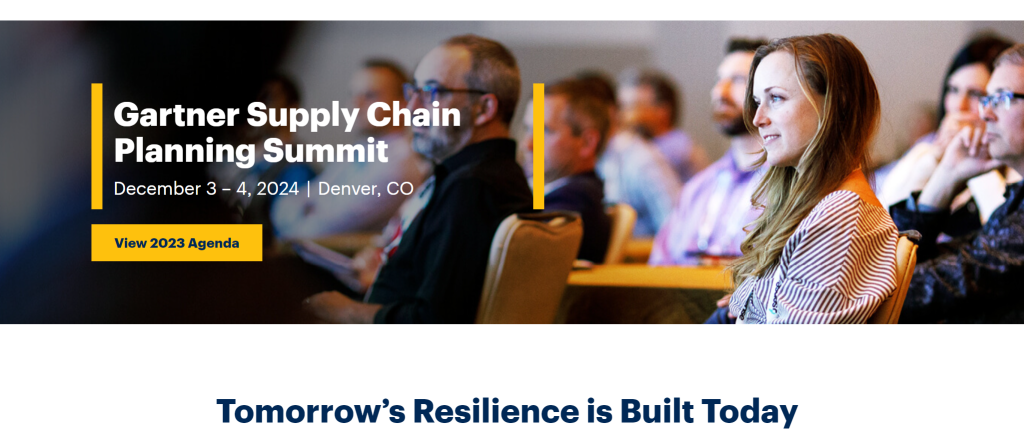 Gartner Supply Planning